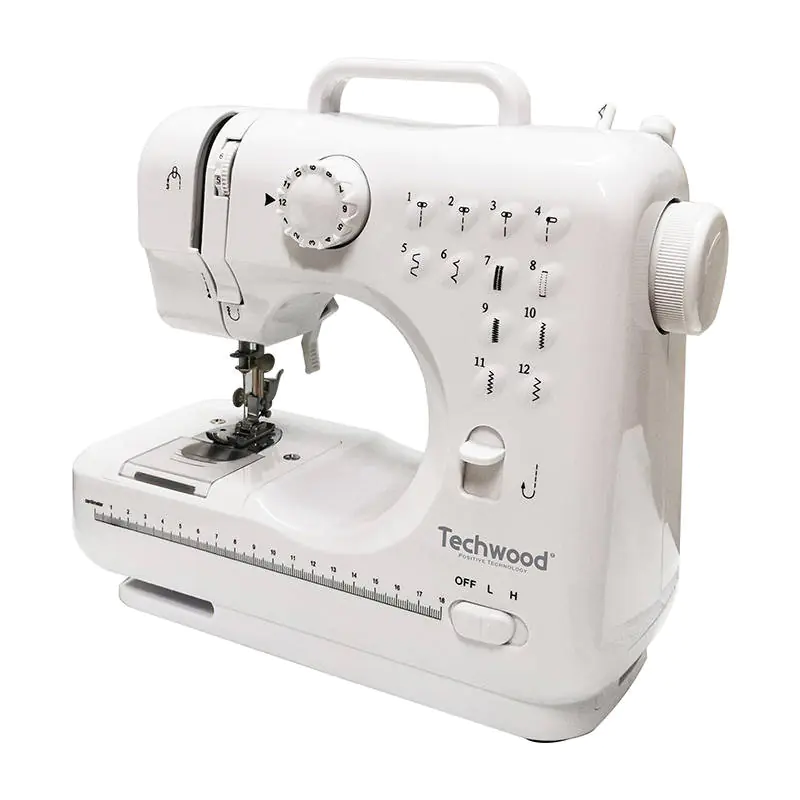 Portable sewing machine with sewing kit and electric scissors LSS