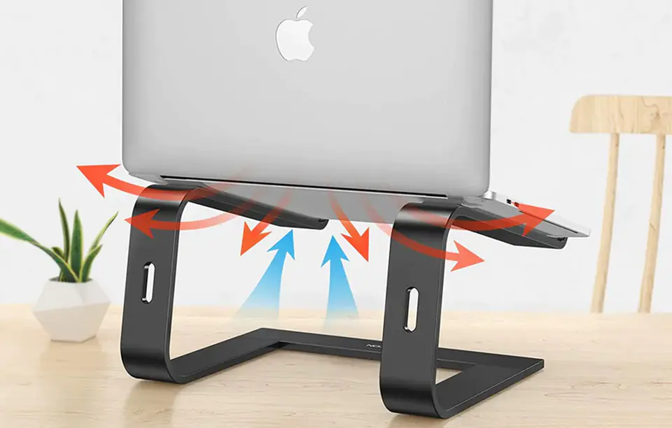 Adjustable laptop stand L2 Omoton (black)