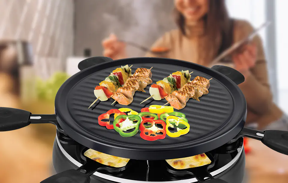 Electric Raclette grill for 6 people Techwood