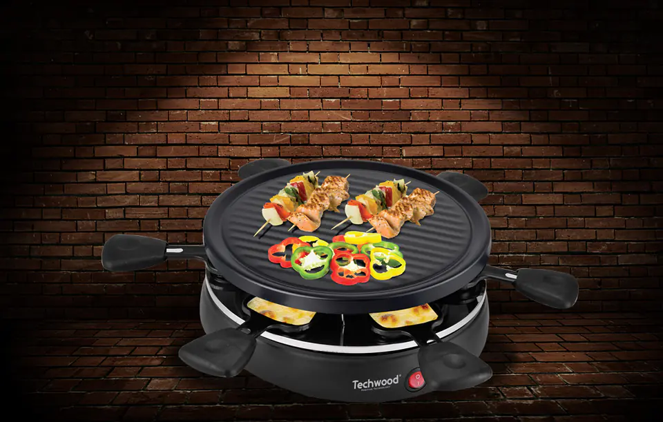 Electric Raclette grill for 6 people Techwood