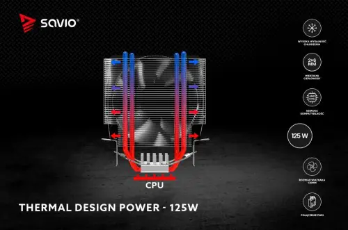 SAVIO CHŁODZENIE CPU FROST