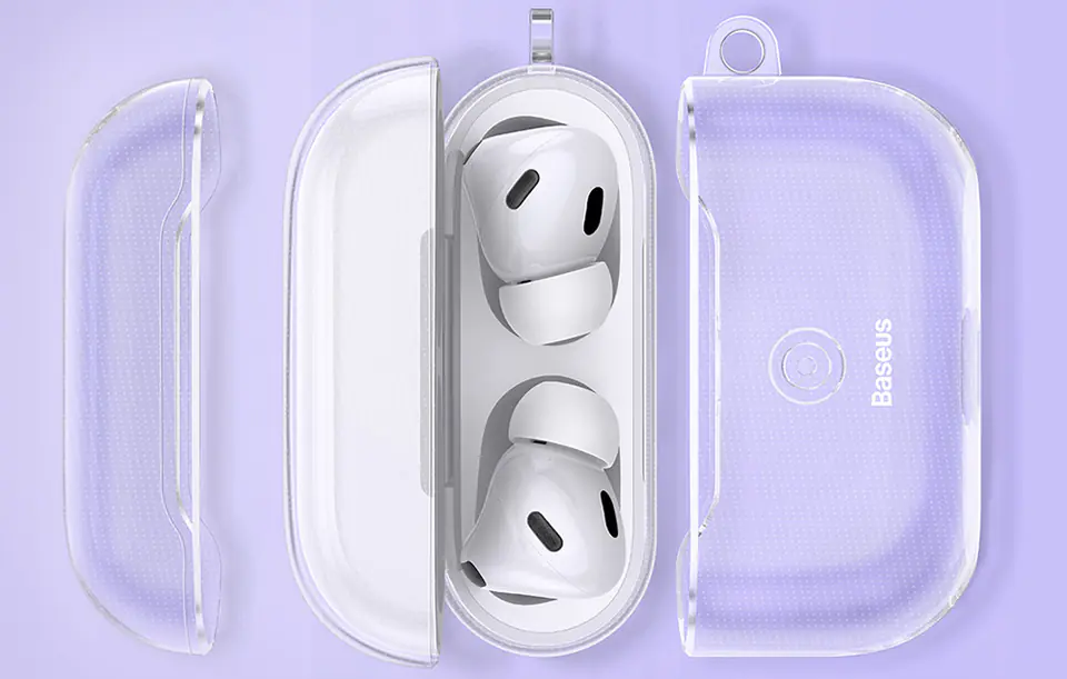 Przeźroczyste Etui Baseus Crystal do AirPods 3