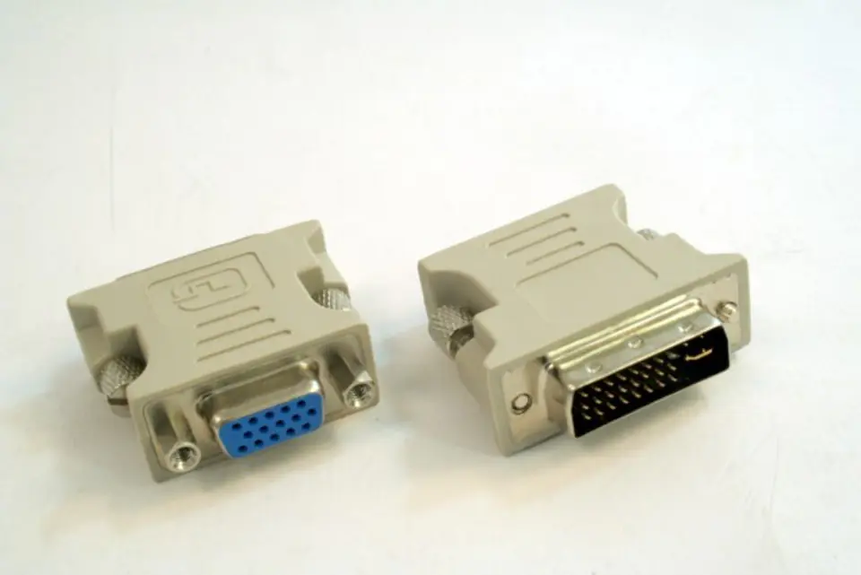 Переходник видеокарты vga. Переходник DVI VGA Cablexpert (a-DVID-VGAF-01). Переходник/адаптер Gembird DVI-VGA (A-DVI-VGA), серый. Переходник DVI - VGA (24+1). Адаптер DVI 29 M - SVGA F.