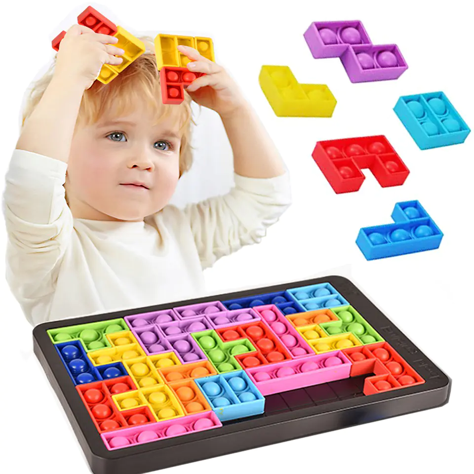 POP IT BLOCKS POPIT TETRIS PUZZLE BUBBLES PUZZLE