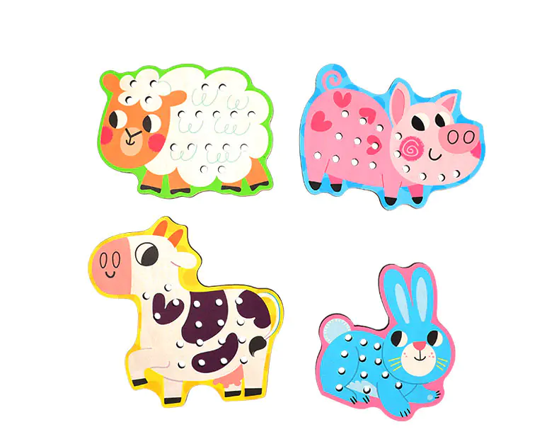 PUZZLE GAME INTERLACED ANIMAL JHTOY-428