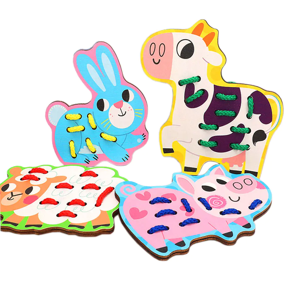 PUZZLE GAME INTERLACED ANIMAL JHTOY-428