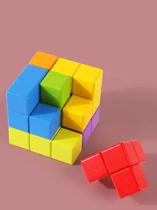 GRA ZRĘCZNOŚCIOWA LOGICZNA SORTER NAKŁADANKA PUZZLE TETRIS KOSTKA RUBIKA JHTOY-646