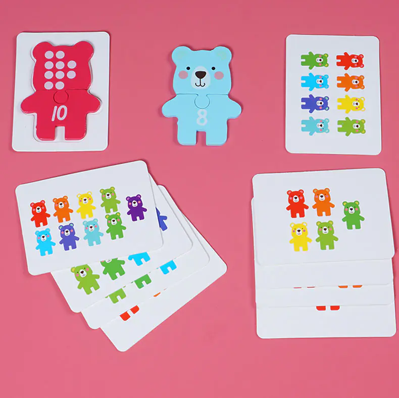 MATHEMATICAL GAME PUZZLE LEARNING NUMBERS JHTOY-645