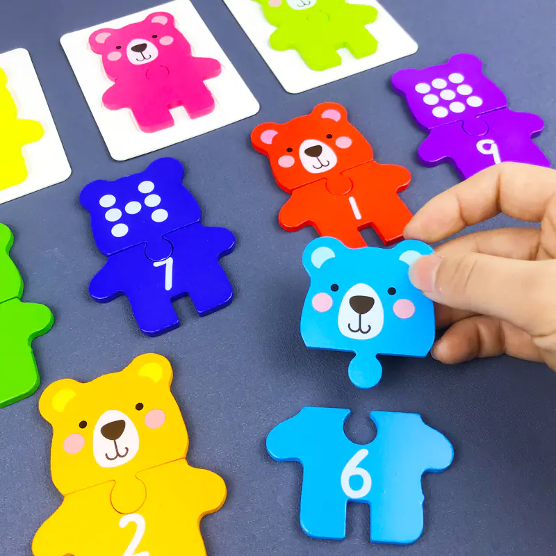 MATHEMATICAL GAME PUZZLE LEARNING NUMBERS JHTOY-645