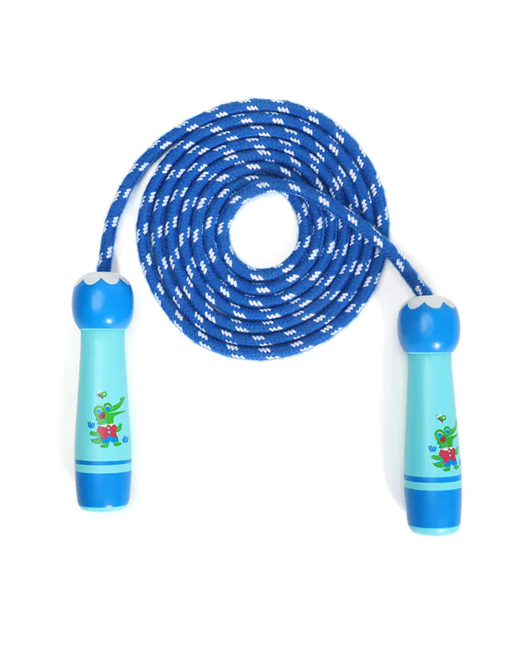 CHILDREN'S WOODEN ROPE SKIPPING ROPE JHTOY-430