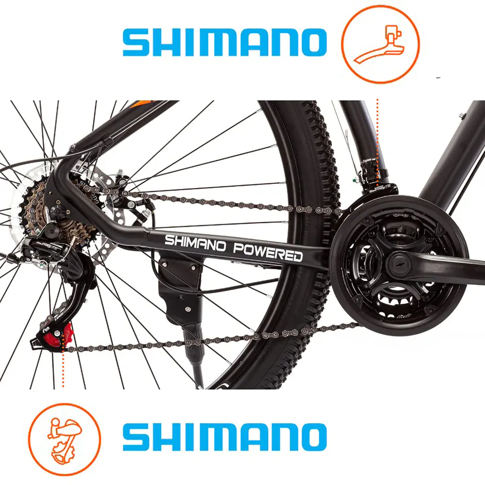 SHIMANO 29" MTB MOUNTAIN BIKE M6 TRIAD SHOCK U