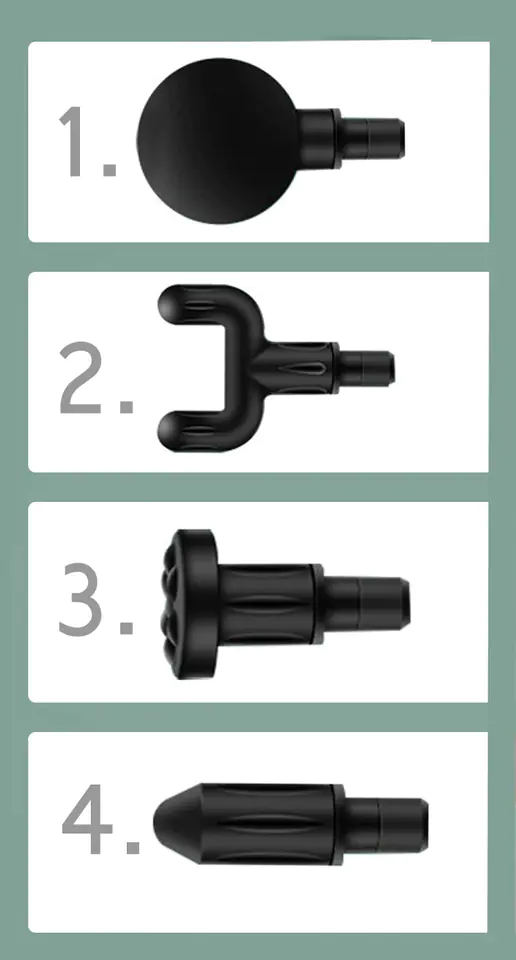 PISTOLET MASAŻER DO MASAŻU CIAŁA MOCNY MASSAGE GUN