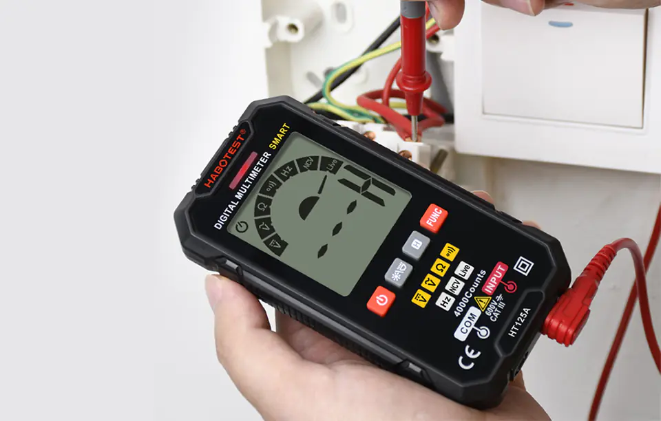 Cyfrowy multimetr uniwersalny Habotest HT125A