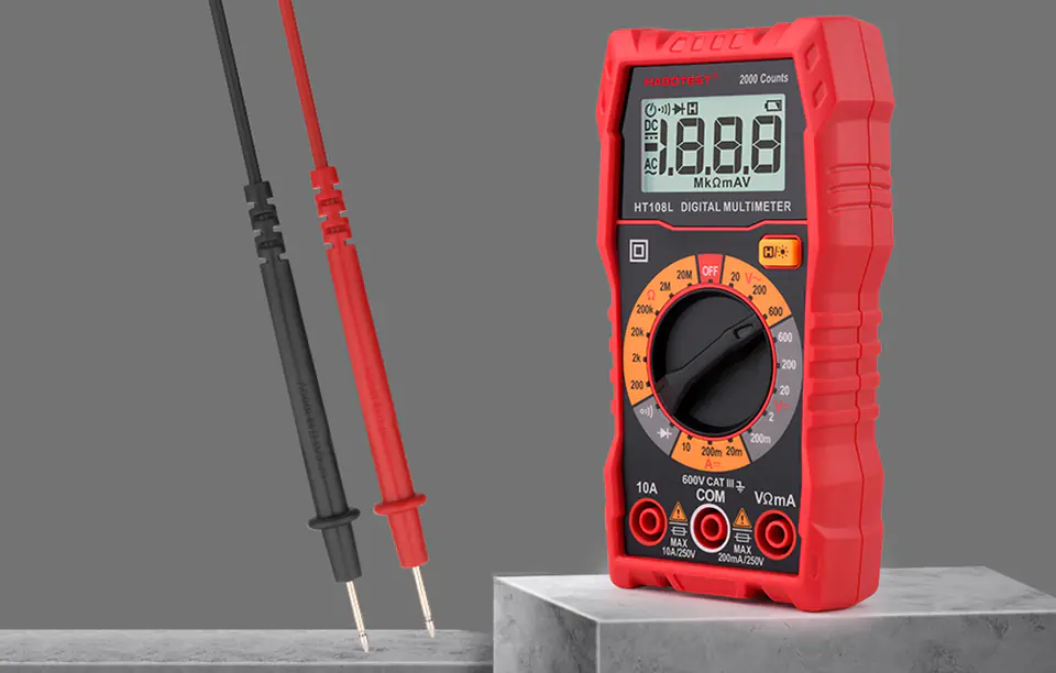 Cyfrowy multimetr uniwersalny Habotest HT108L