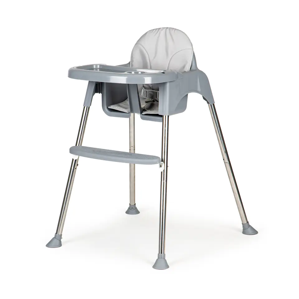 High chair, 2in1 feeding seat, tray, belts