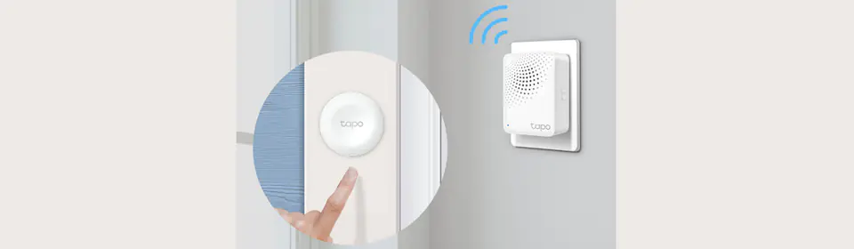 Smart WiFi Hub TP-Link Tapo H100 with doorbell