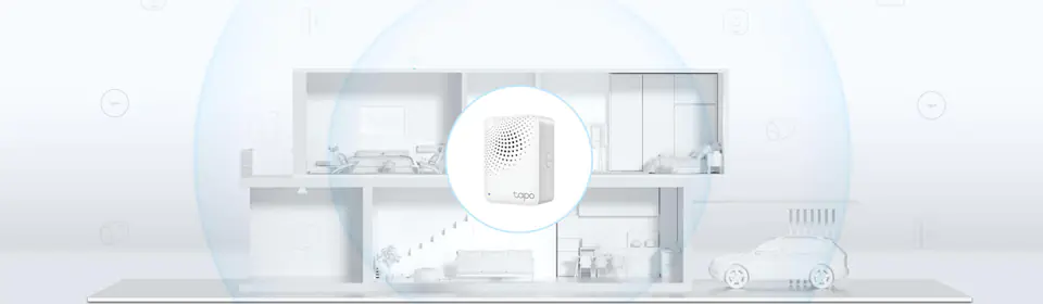 Smart WiFi Hub TP-Link Tapo H100 with doorbell