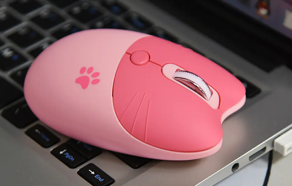 MOFII M3AG Wireless Mouse (Pink)