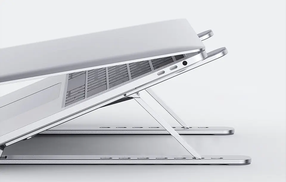 Podstawka na laptop Orico PFB-A2-SV-BP, regulowana (srebrna)