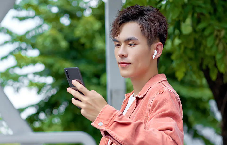 TWS Edifier HECATE GM3 Plus headphones (white)