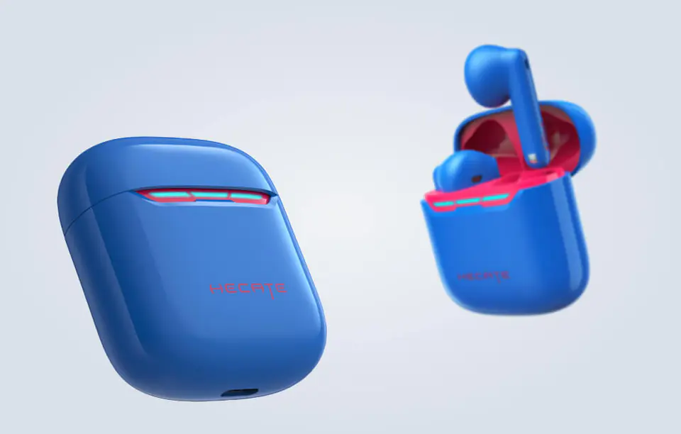 TWS Edifier HECATE GM3 Plus headphones (blue)