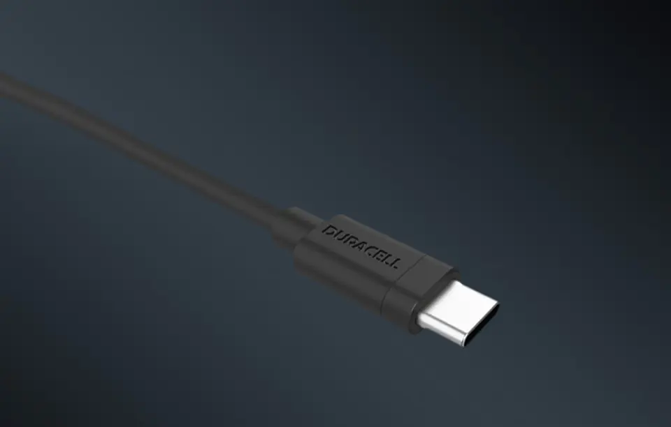 Kabel USB do USB-C 3.0 Duracell 1m (czarny)