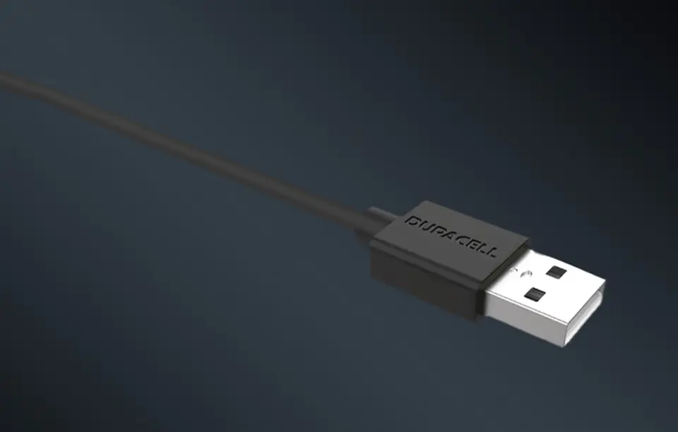 Kabel USB do USB-C 3.0 Duracell 1m (czarny)