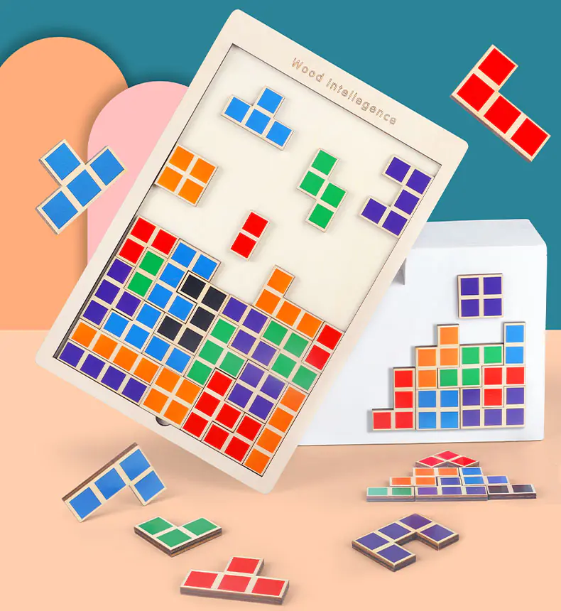 PUZZLE PUZZLE GAME TETRIS PADS JHTOY-639