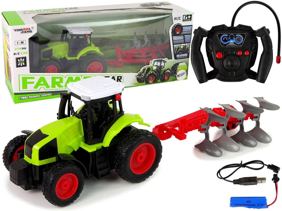 Remote control tractor hot sale toy