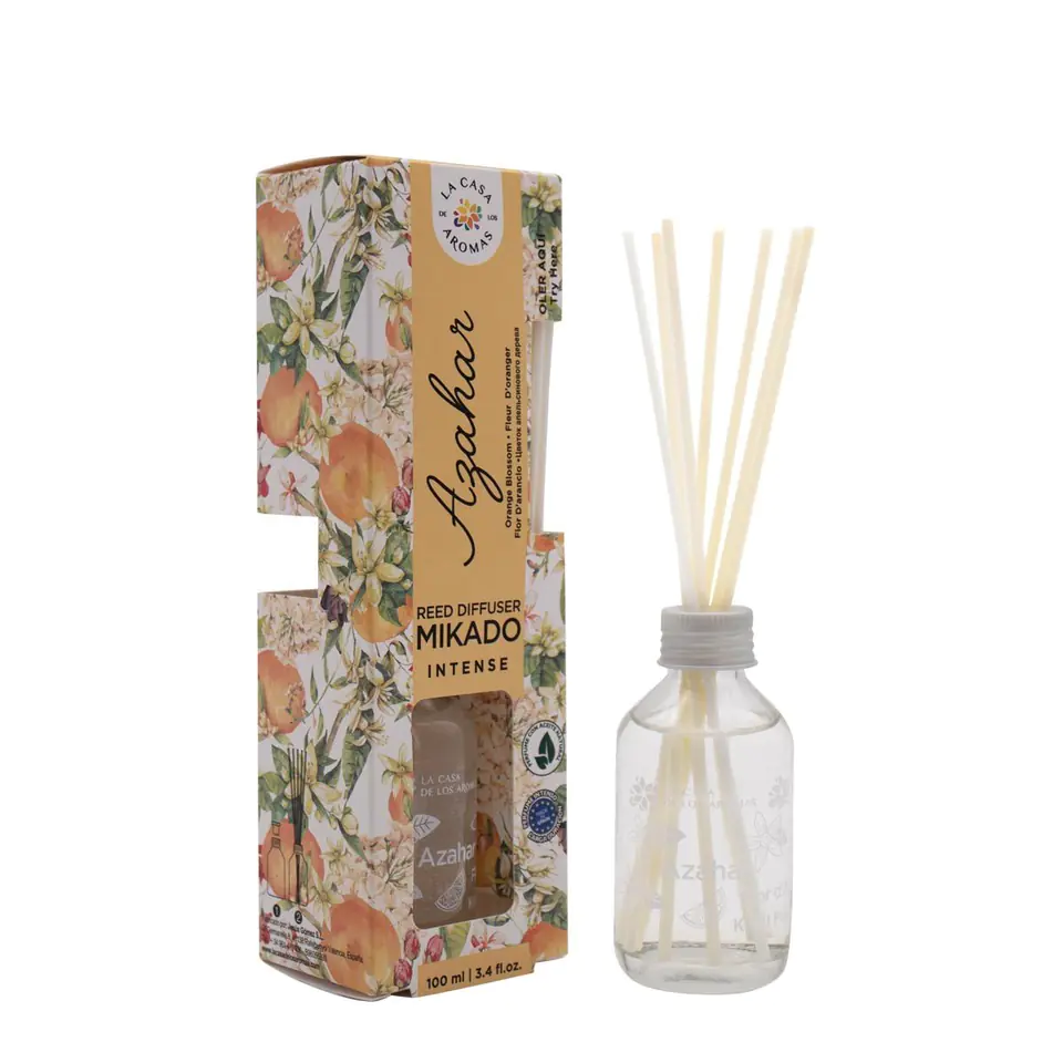La Casa de los Aromas Mikado Intense Fragrance Sticks Orange Blossom