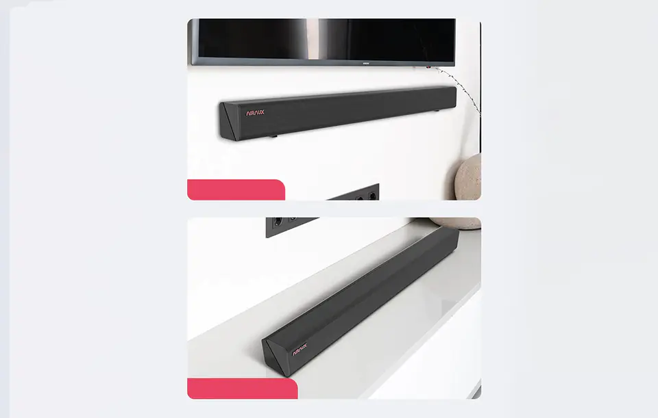 Soundbar BlitzWolf AA-SAR3, Bluetooth 5.0, AUX, USB, HDMI, OPT, 120W (czarny)