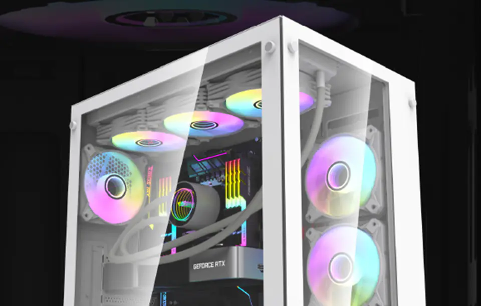 Computer case Darkflash C285 (white)