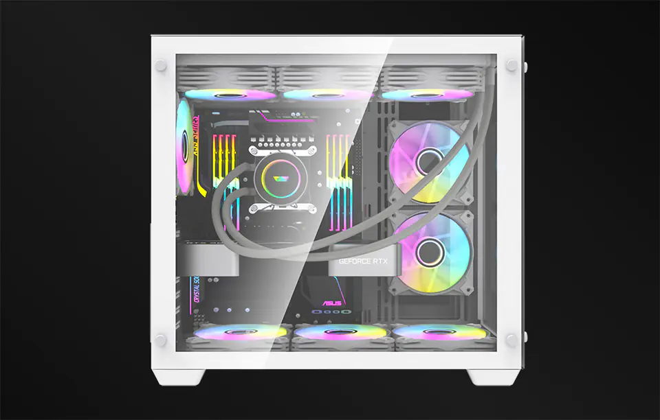 Computer case Darkflash C285 (white)