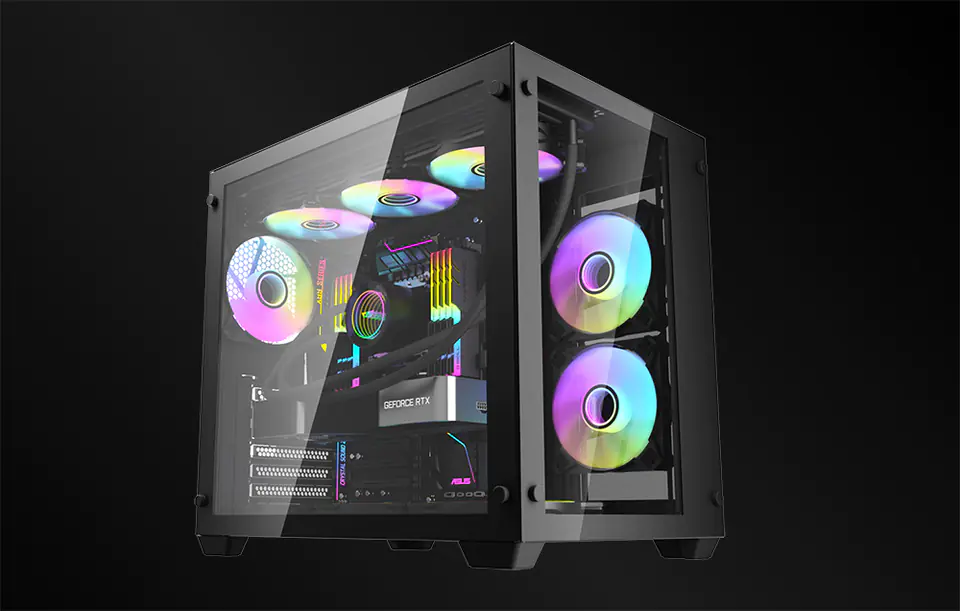 Computer Case Darkflash C285 (Black)
