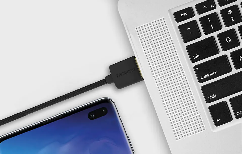 Kabel USB-C do USB-C 3.2 Duracell 1m (czarny)