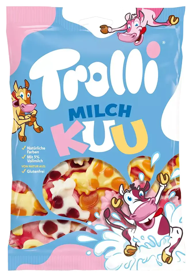 Trolli Milch Kuu Jelly Beans 200g Wasserman.eu