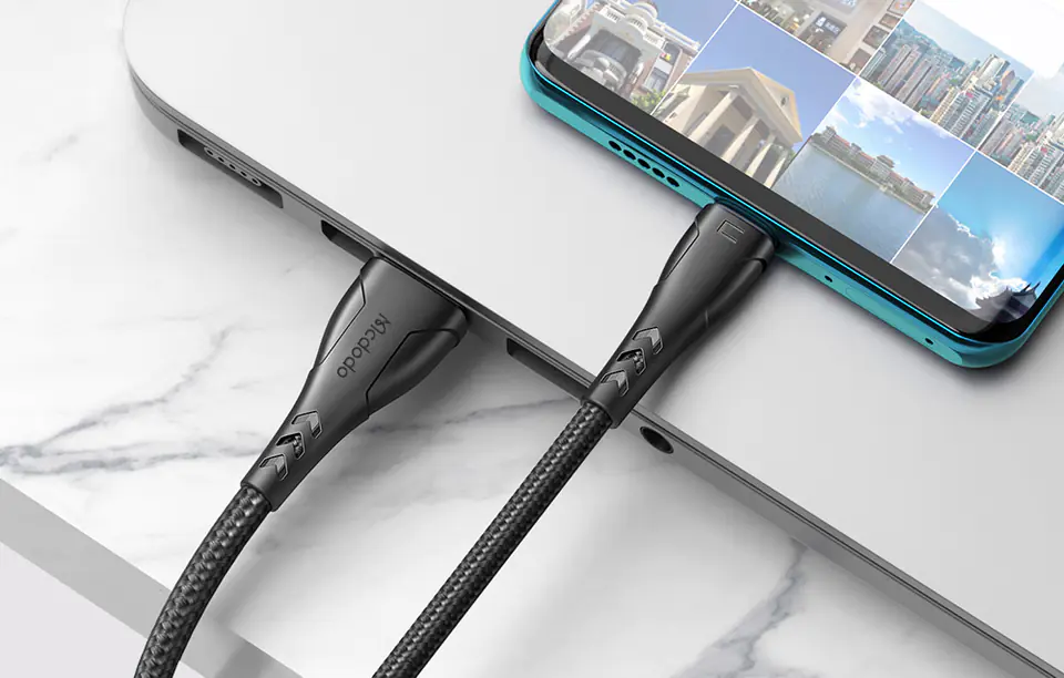 Kabel USB do USB-C, Mcdodo CA-7460, 0.2m (czarny)