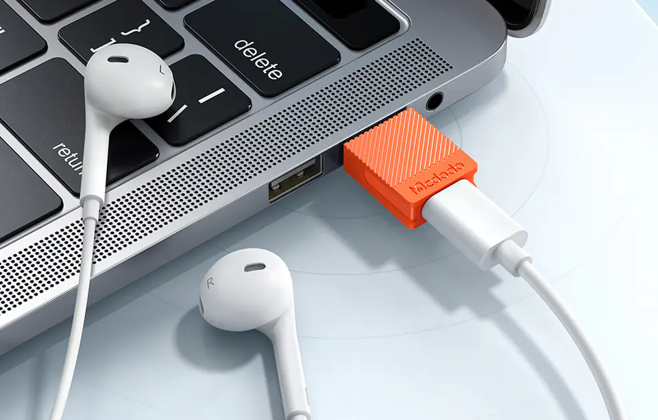 USB-C to USB 3.0 Adapter, Mcdodo OT-6550 (orange)