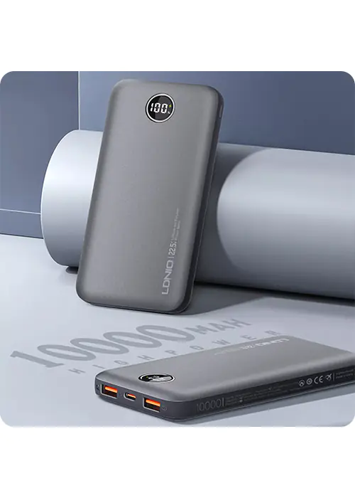 Powerbank LDNIO 10000mAh 37Wh 22.5W QC USB USB-C