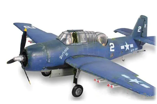 Plastic model for gluing Lindberg USA) TBF Avenger aircraf | Wasserman.eu