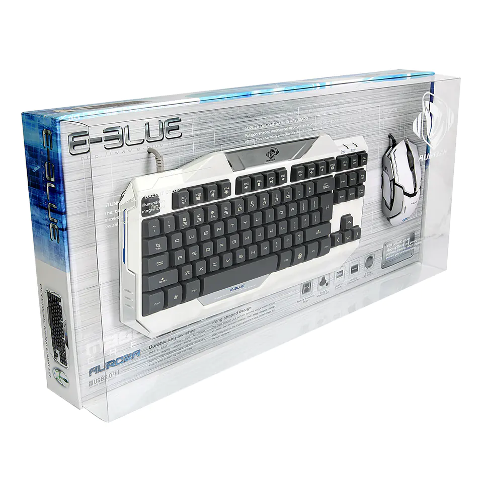 Rato Gaming E-blue Auroza Azul - Rato - Compra na