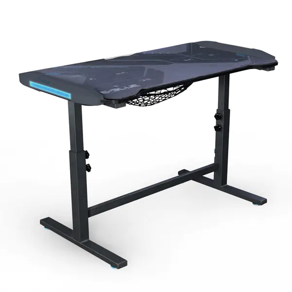 Eblue Gaming desk EGT574BK, 113cm x 59,5cm, 7486,8cm, backlight