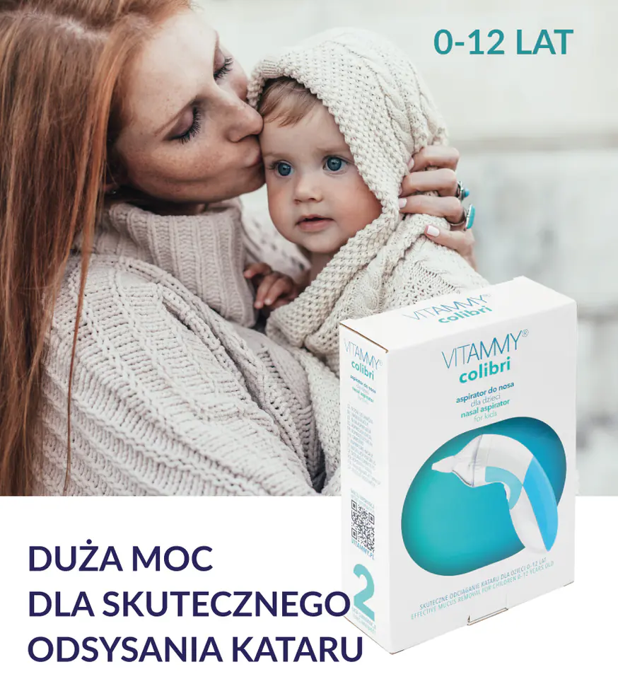 vitammy colibri bateryjny aspirator dla dzieci na katar