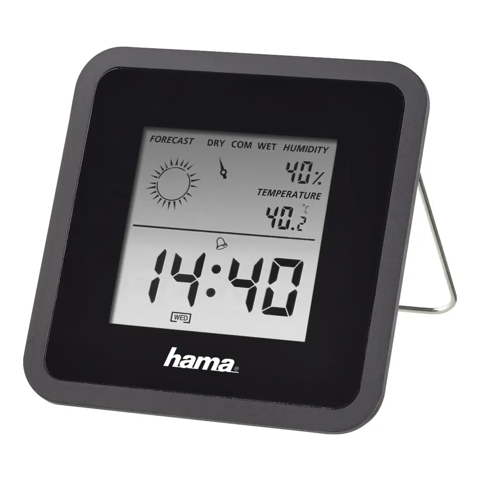 ThermometerHygrometer TH50 Black Wasserman.eu