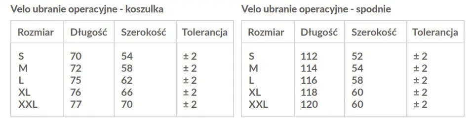 Velo jednorazowe Ubranie zabiegowe bluza + spodnie niebieskie / rozmiar S Jednorazowy komplet medyczny z wielowarstwowej włókniny SMS bluza + spodnie wyrób medyczny klasa I