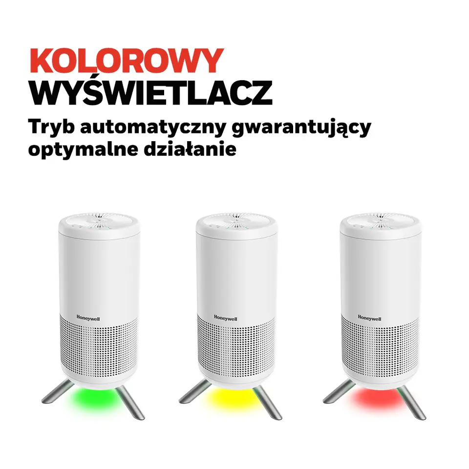 oczyszczacz z kolorowym wyświetlaczem