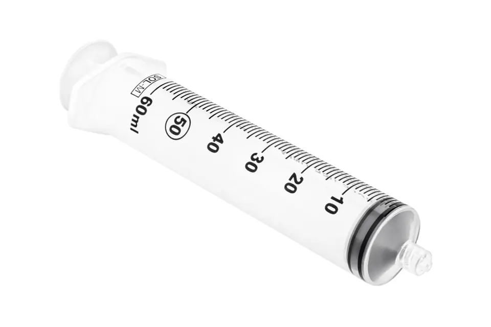 SOL-M 20 ml Strzykawka luer mimośrodowa, trzyczęściowa, sterylna, 100 szt.