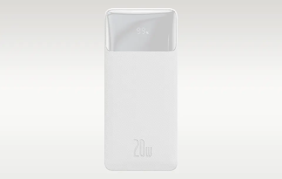 Powerbank Baseus Bipow 30000mAh, 2xUSB, USB-C, 20W (biały)