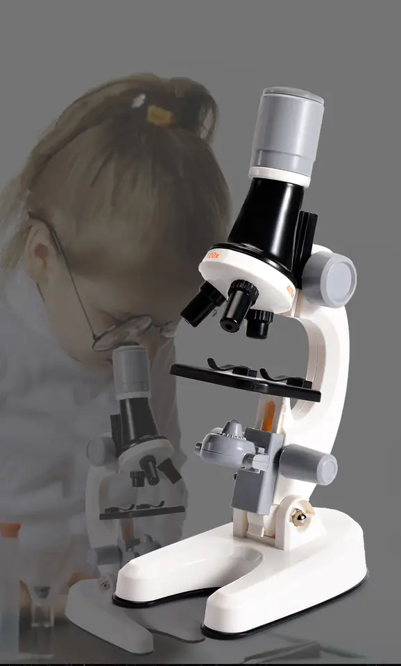 Microscope for Kids LED Educational Kit 1200x