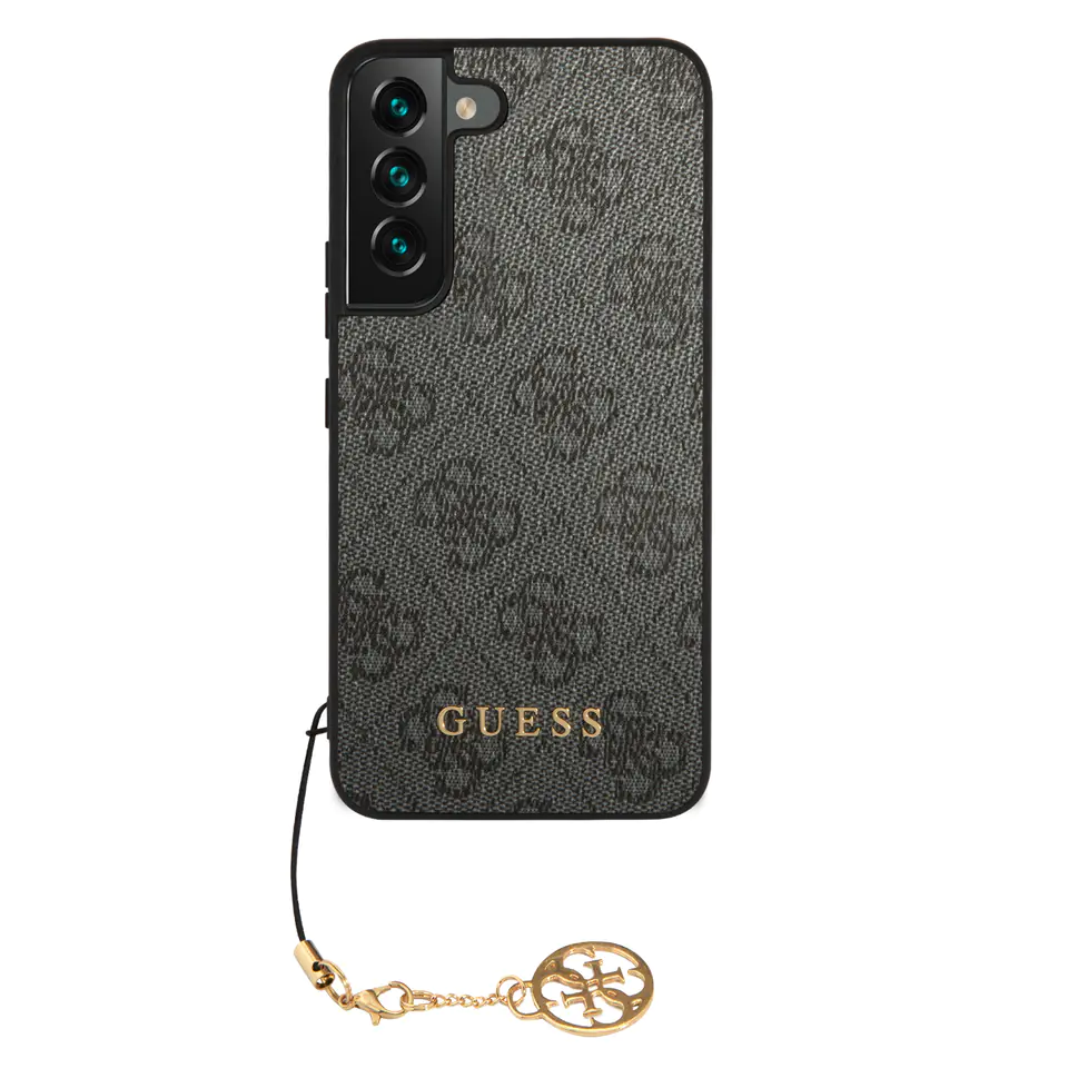 Guess GUHCS24LGF4GGR S24 Ultra S928 czarny/black hardcase 4G Charms Collection